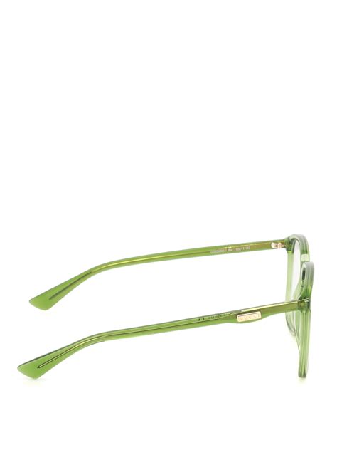 gucci green eyeglass frames|gucci eyeglass frames women's.